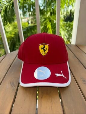 Red Ferrari Puma Hat